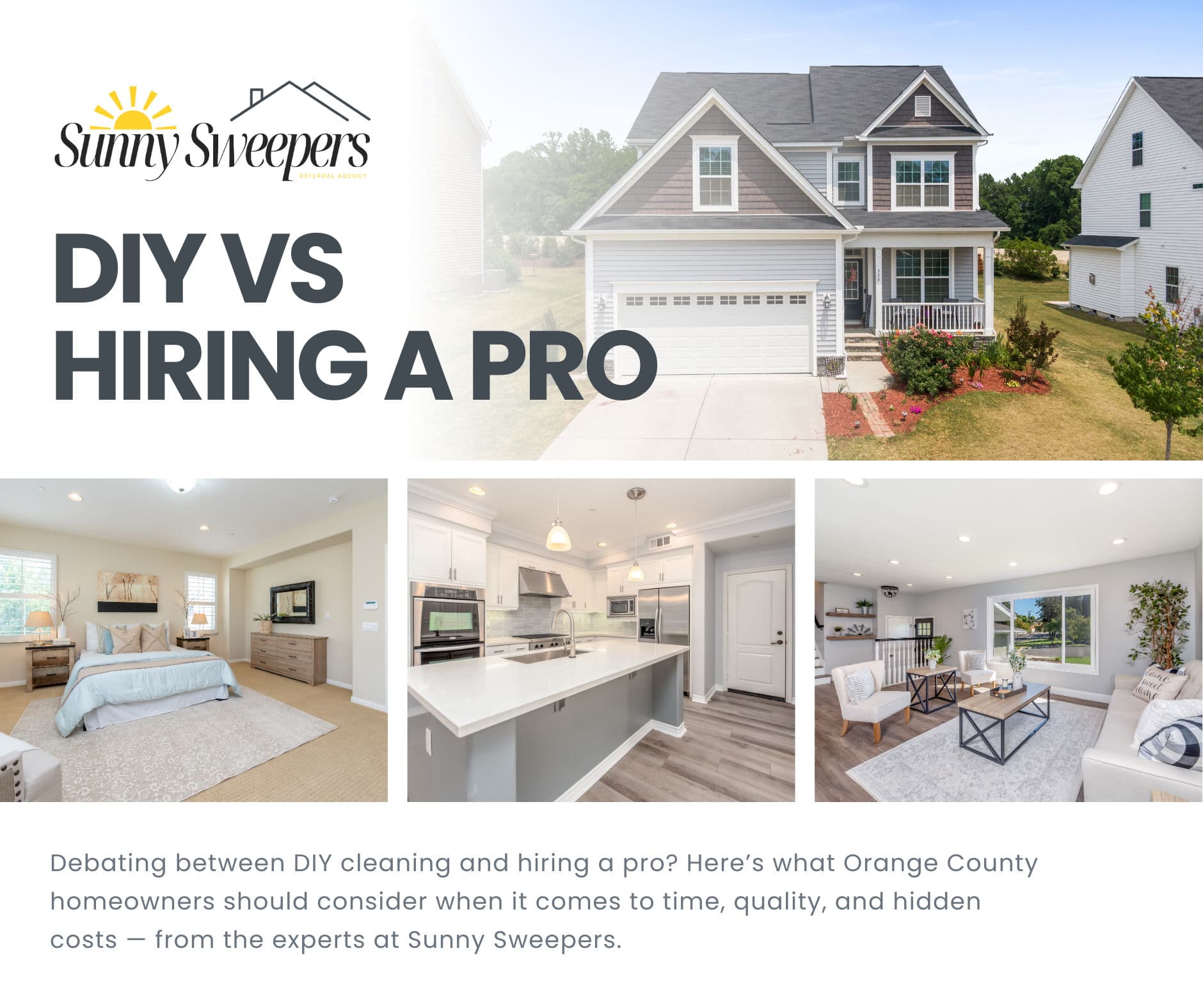 Blog post 🏡 The Truth About DIY Cleaning vs. Hiring a Pro: What Orange County Homeowners Need to Know image