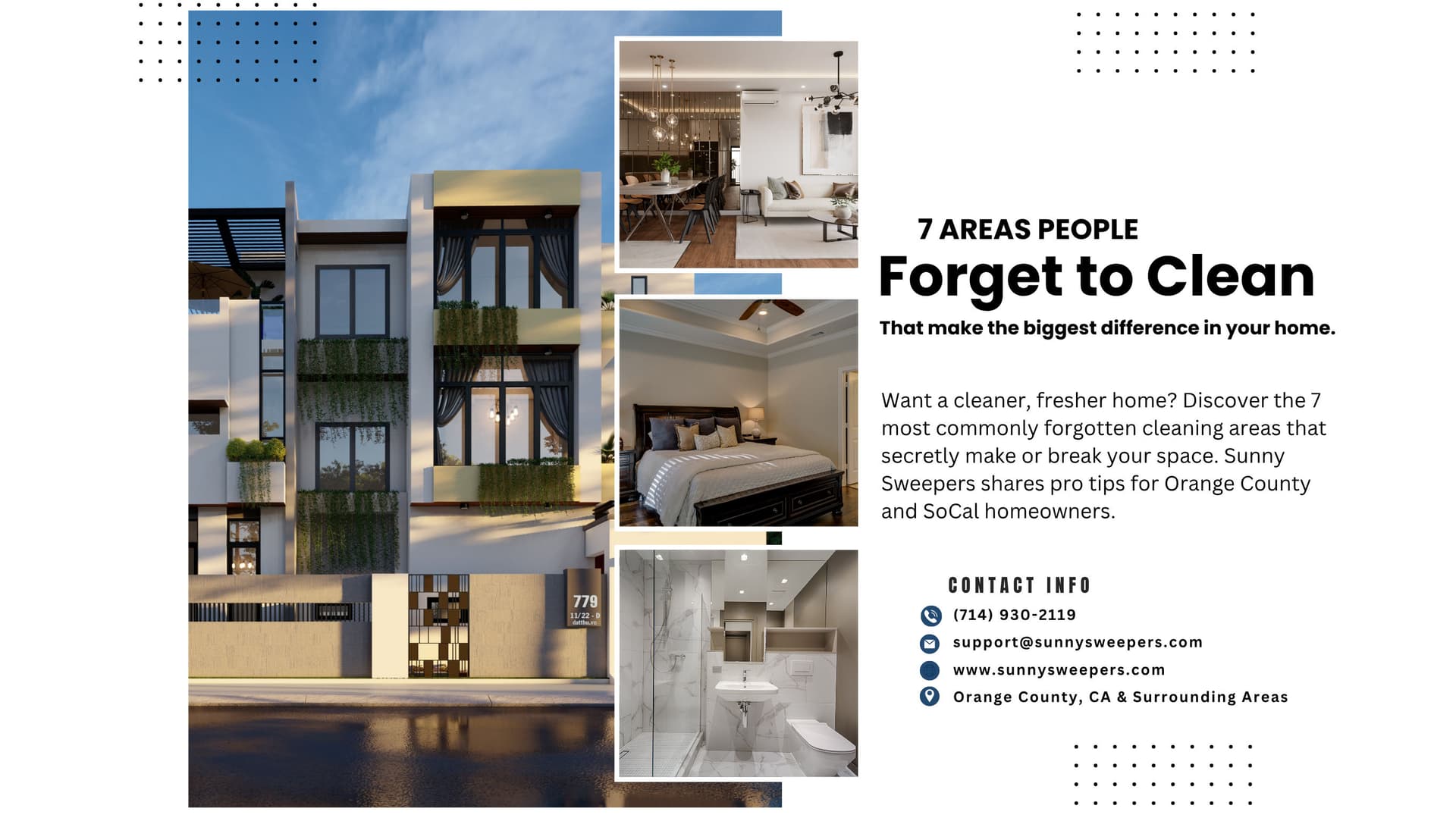 Blog post 7 Areas People Forget to Clean (That Make the Biggest Difference in Your Home) 🧽 image