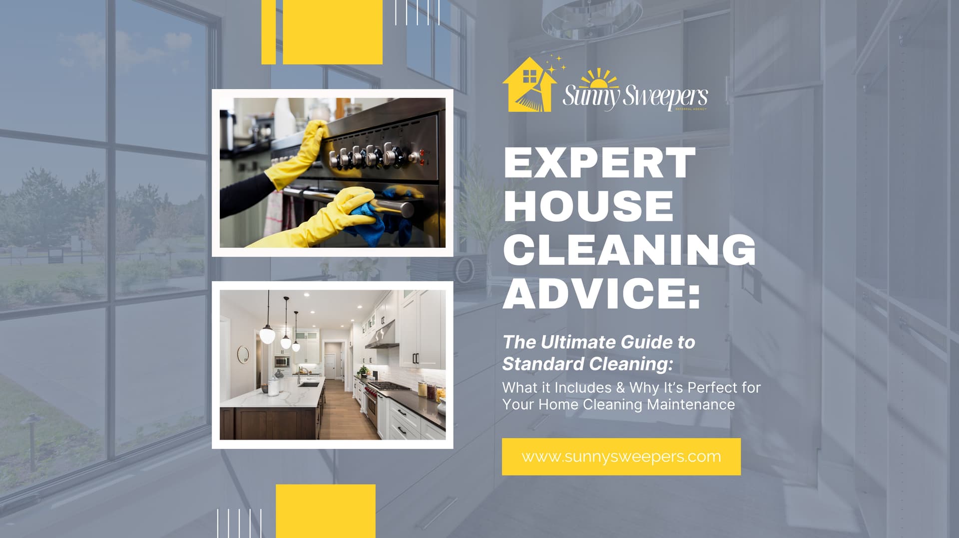 Blog post The Ultimate Guide to Standard Cleaning: What It Includes and Why It’s Perfect for Your Home ✨ image